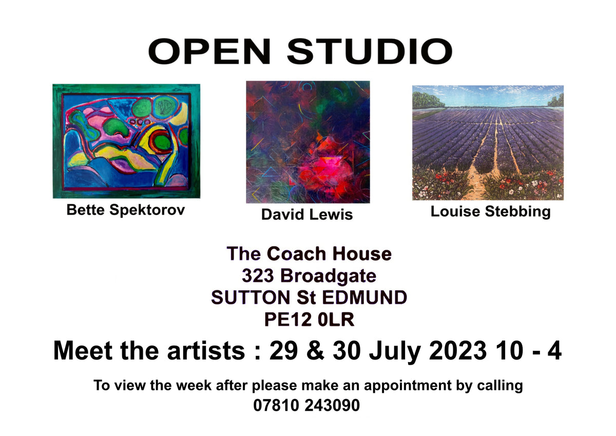 Open Studio   Exhibition – Louise Stebbing Printmaker