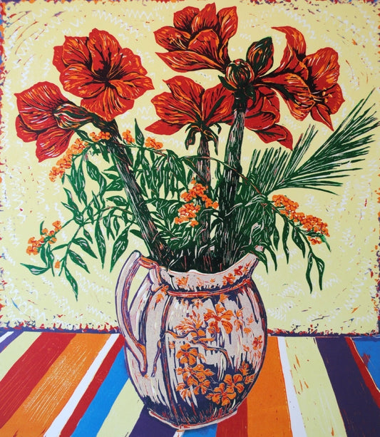 "Amaryllis in a Jug"